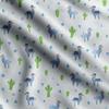 Llama Alpaca Print, Cotton Cambric, Quilting Fabric Sold by The Yard 42 Inch Wide, Medium Weight Cotton Fabric, Sewing Supplies,