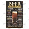 Tin Sign Beer Slod Here Vintage Metal Plaque Retro Metal Plate Funny Drink Vintage Iron Poster for Pub Club Man Cave Bar Decor