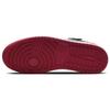 Мужские кроссовки Air Jordan 1 Low FlyEase Alternate Bred Toe Black Gym-Red White DM1206-066