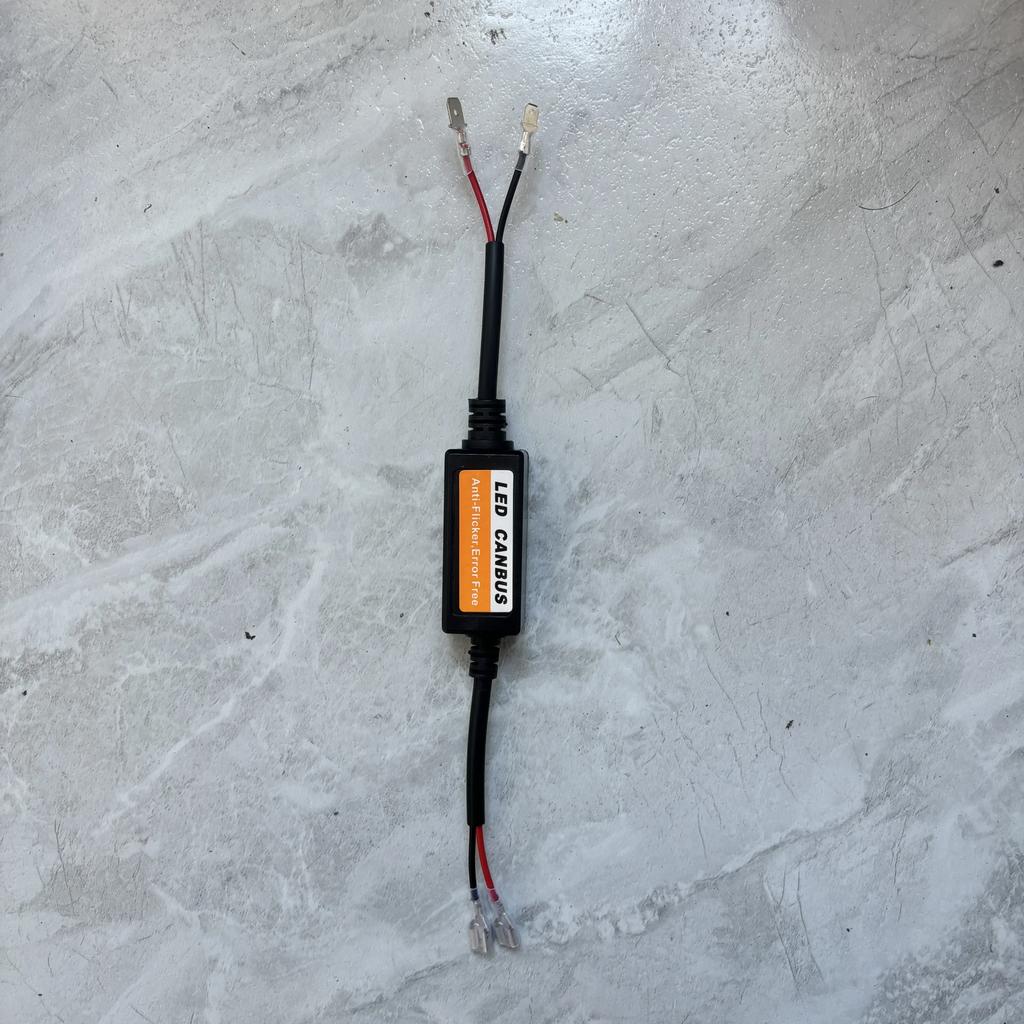 1~4 шт. H1/H4/H7/H11 9006 9007 Автомобильный светодиодный декодер 12 В Черный Адаптер-декодер LED Canbus против мерцания Помехозащита от мерцания
