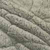 Summer Duvet Light Grey 200 x 200 cm Microfiber and Teddy Fleece