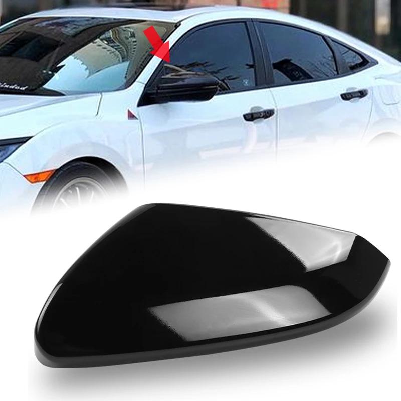 Левая правая сторона зеркало заднего вида крышка крышка для Honda Civic 10th 2016 2017 2018 аксессуары черный красный замена