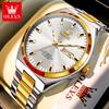 OLEVS Men's Watches Trend Fashion Original Automatic Wristwatch for Man Self-winding Movement Waterproof Luminous Date Week 9907