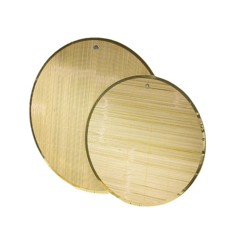 Bamboo Dumpling Rack and Cover Mat - Woven Winnowing Basket