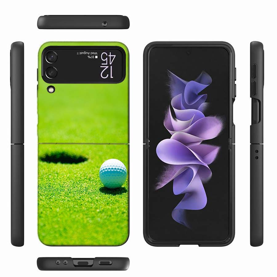 Чехол для телефона Samsung Z Flip 6 7 5G Z Flip 5 Galaxy Z Flip 3 4 5G ZFlip, ударопрочный жесткий чехол TPU, для активного отдыха, спорта, гольфа