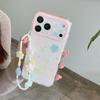 Яркий клетчатый чехол со звездами и блестками для iPhone 17, 16 Pro Max, 15 и 14