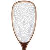 Orrudo Fishing Gear Landing Net Wooden for Mountain Fishing Rubber qb510002b02n0 Stream/Pipe Fishing/Fly (Silicon Net/M Size)