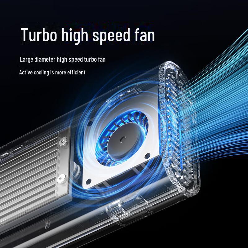 Orico USB4 M.2 NVMe Внешний корпус для SSD с совместимостью Thunderbolt 4/3 и охлаждением вентилятором