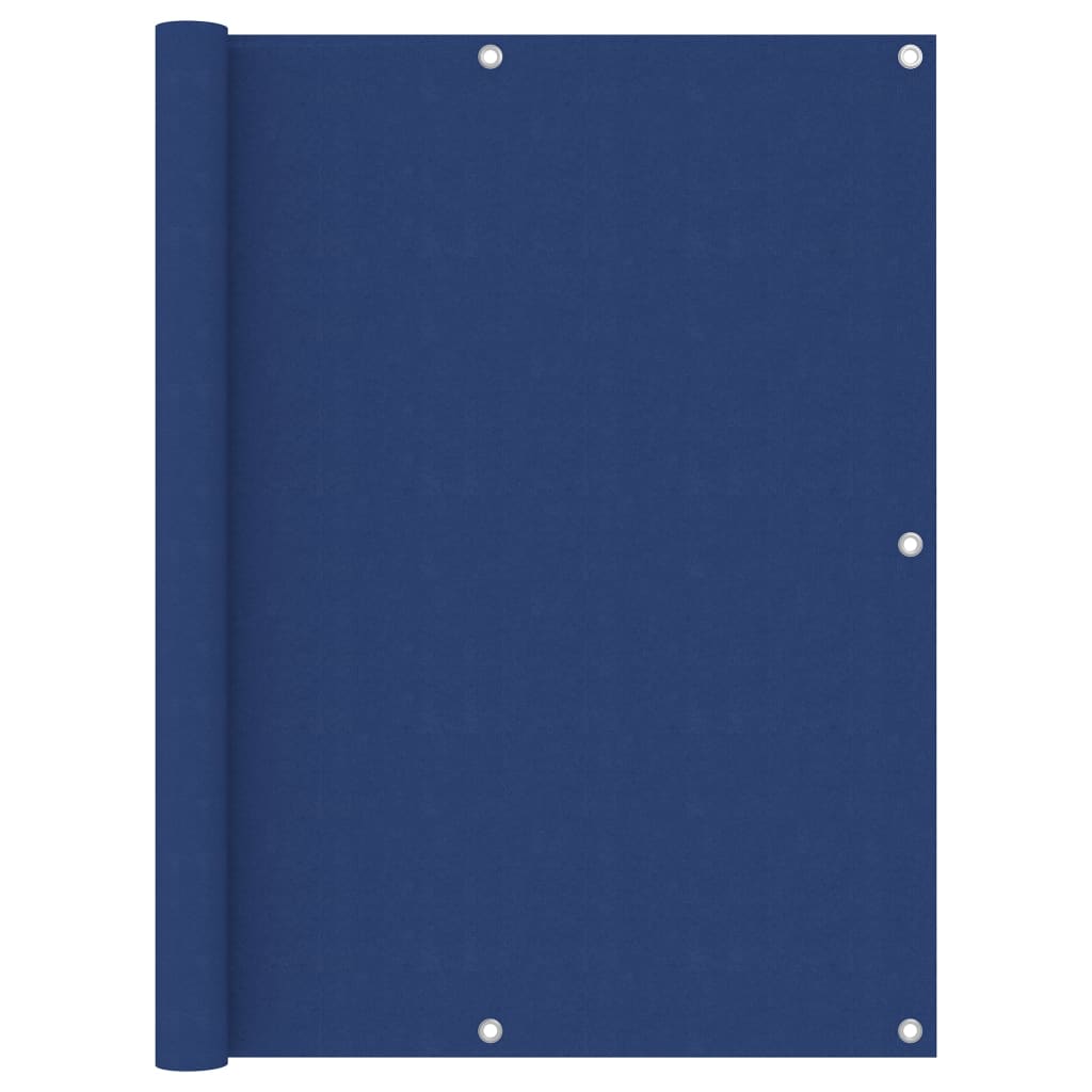 Balcony Privacy Screen Blue 120 x 500 cm Oxford Fabric