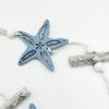 Decor Easy Use Background Wall Wooden Ornament Scallop Pendant Blue Ocean Pendant Hanging Crafts