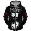 Spring Autumn Men's Zipper Hoodie Sweatshirts 3D Animal Lion Beast Printing Hooded Pullover Fashion Jacket Casual Sportswear
