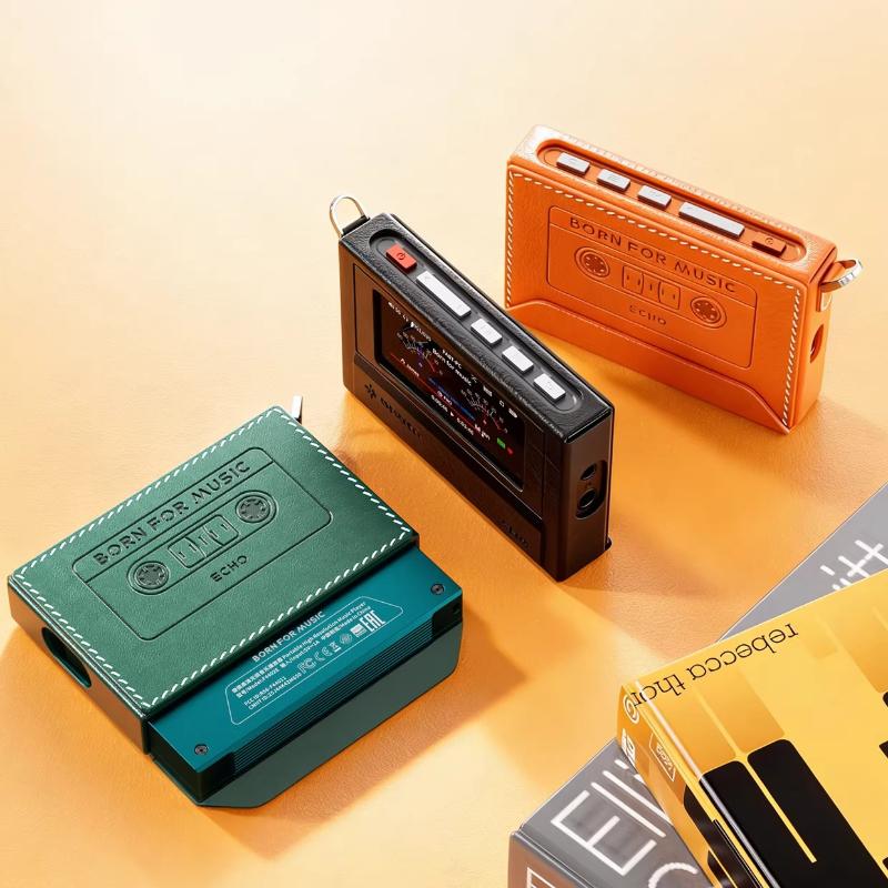 FIIO Snowsky NEST-ECHO PU Protective Cover Black/orange/green Color Magnetic Design Cover for FIIO ECHO Portable Music Player