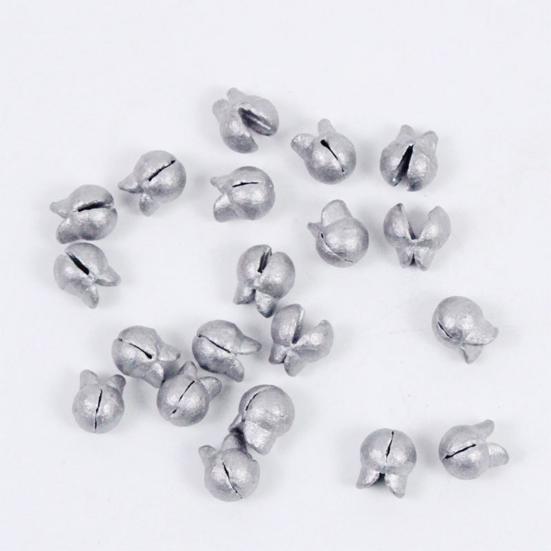 50/100 шт. 0,5-2 г металлическое рыболовное грузило с утконосом, сверхмощное морское, пресноводное, глубокое рыболовное отверстие, вес шарика из бисера, аксессуары для рыбалки на открытом воздухе