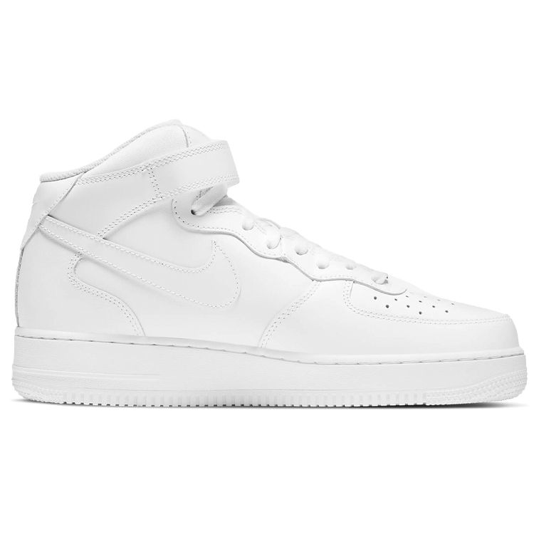 Nike Мужские кроссовки Nike Air Force 1 Mid 07 Triple White Мужские Кроссовки CW2289-111