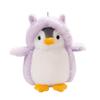TASINO Penguin Plush Toy for Kids 20cm Cute (Purple)