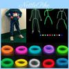 Энергосберегающий Электролюминесцентный Провод Костюм Светящиеся Полосы Для Фигурок Стикмена На Вечеринках И В Кемпинге
