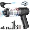 ALIOBC Cordless Handheld Vacuum Powerful Suction Suction and Air Multifunctional Car Vacuum Handheld Vacuum Cleaner with 7 4000mAh 25 Minutes of