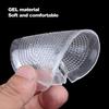 1 Pair Fit Size Forefoot Pad Shock Proof Useful Men Flip Flops Insole Half Size Toe Separator Shoe Cushion