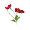 Feel Decorative Flower Домашнее свадебное украшение Искусственный цветок Искусственный цветок Искусственный цветок Мак