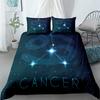 3D Constellation Duvet Cover Set King Queen Double Full Twin Single Size Bed Linen Set