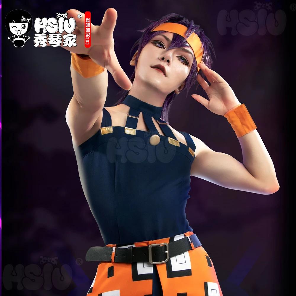 HSIU Anime Bizarre Adventure Cosplay Ghirga Narancia cosplay Clothing