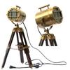 Tripod Style Model Searchlight Wood Tripod Lamps LED Spotlights Desktop