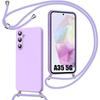 Case - BOOLING - for Samsung Galaxy A35 5G - Shockproof - Hybrid Silicone - Purple