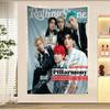 PP1Гармония KPOP Мультяшный Подвесной Богемный Гобелен Подвесной Таро Хиппи Настенные Ковры Общежитие Японский Гобелен
