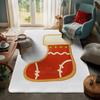 Ковер у входа в дом Домашний коврик у двери Гостиная Ванная Комната Ноги ванная комната Нескользящие коврики с водопоглощением для ванной Счастливого Рождества зима