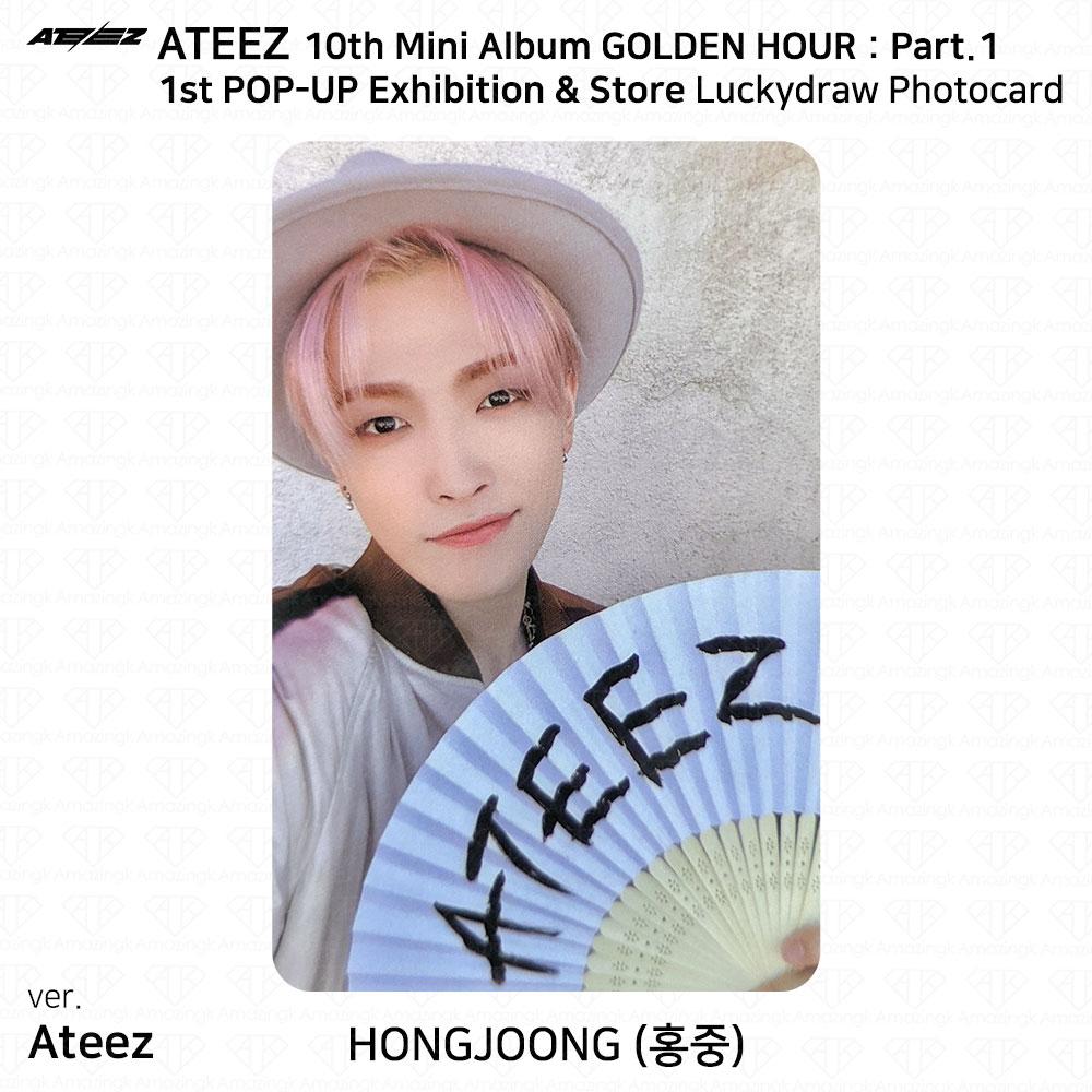 ATEEZ Золотой час Часть 1 Soundwave POP-UP Lucky Draw Фотокарточка
