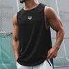 Muscleguys Летняя мужская спортивная одежда, быстросохнущая майка для фитнеса, футболки без рукавов с мышцами, модные повседневные топы