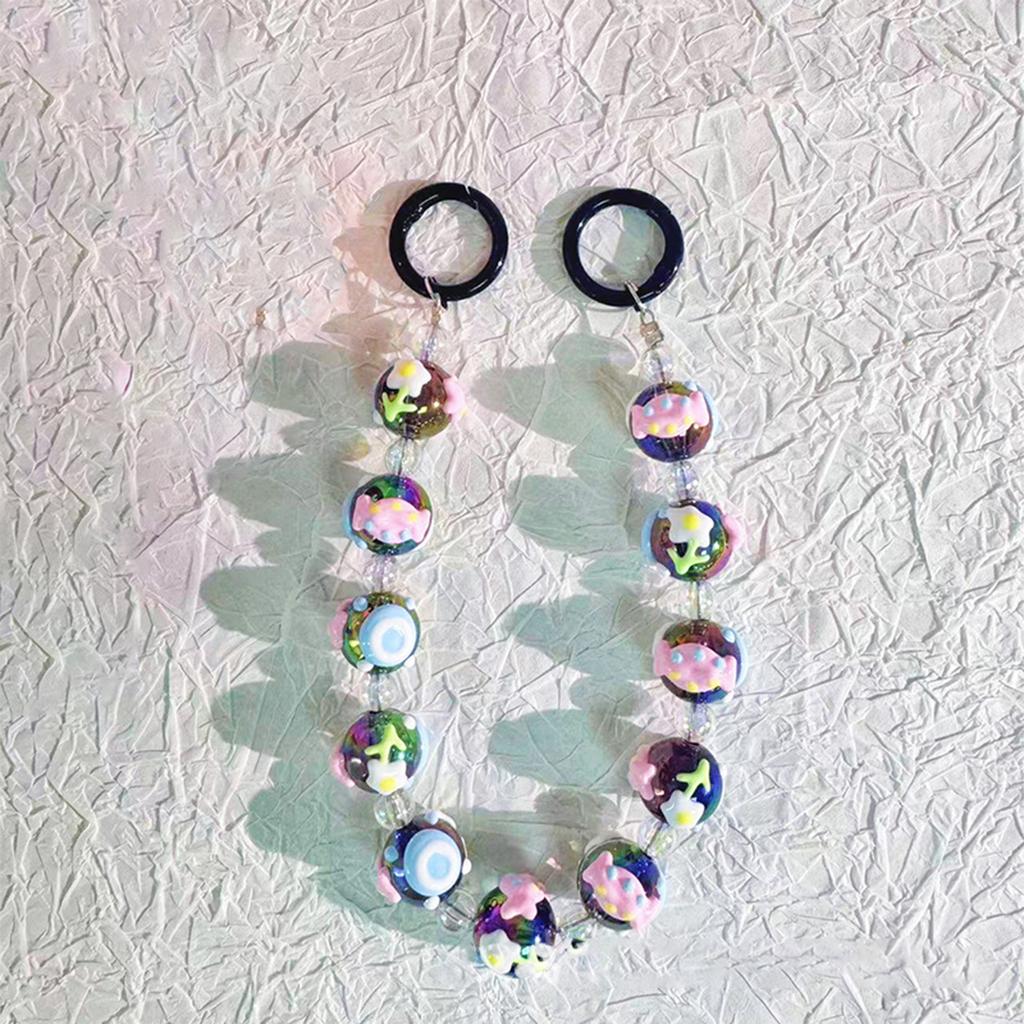 Милый кавайный мини-брелок с бантом конфетного цвета, мультяшный красочный телефон, шнурок для защиты от потери, кулон на рюкзак, украшение, подарки