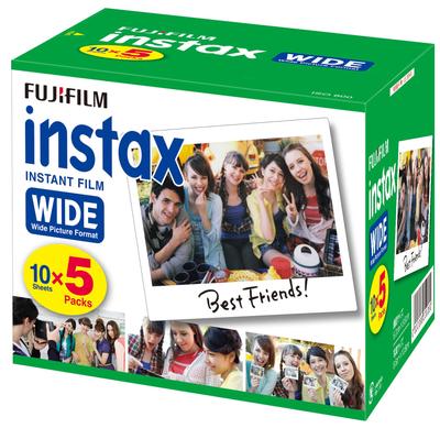 Fujifilm Широкая фотопленка для мгновенной камеры 50 листов INSTAX WIDE KR 5