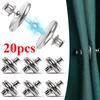 20PCS Magnetic Curtain Closed Button Adjustment Button for Window Curtains Magnet Close Buckle Detachable Buttons Home Decor
