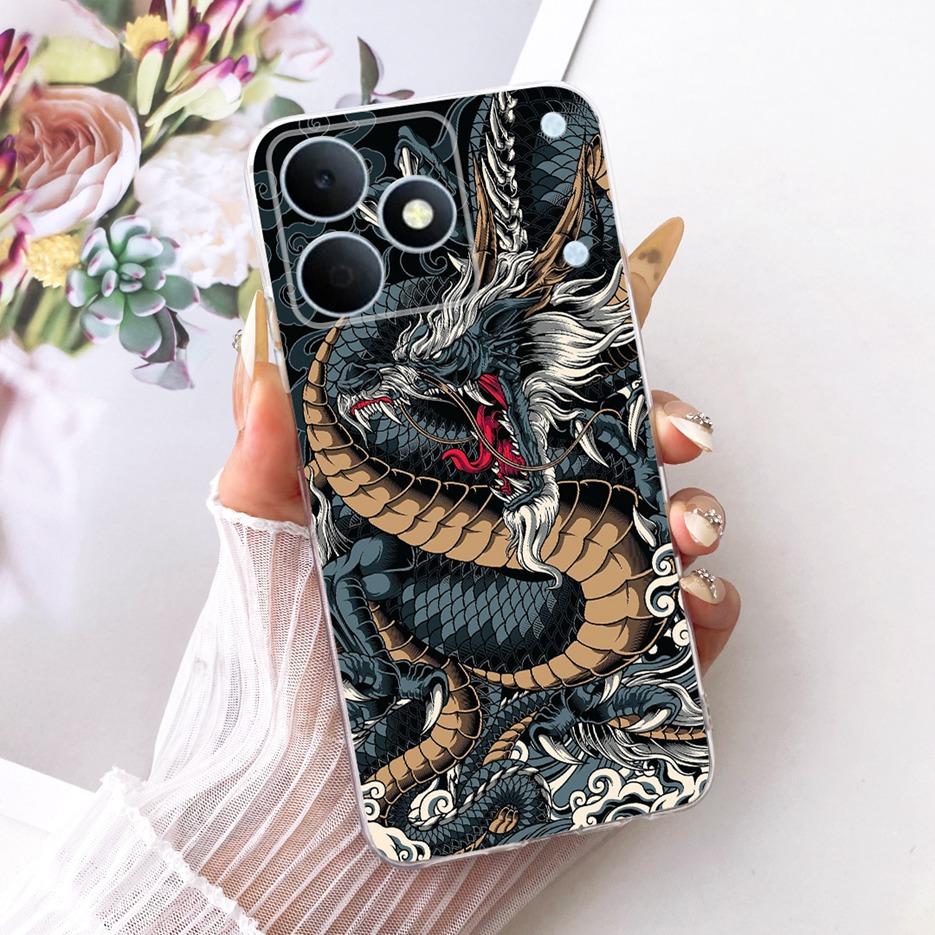 Чехол для Realme Note 80 RMX5388 Крутой Модный Расписной Чехол Мягкий Силиконовый Чехол для Телефона Для Realme Note 80 Note80 4G Задняя Крышка Сумки