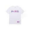 Paris Saint-Germain Casual Sport Crew Neck Short Sleeve T-Shirt Men Tops White CZ0802-100