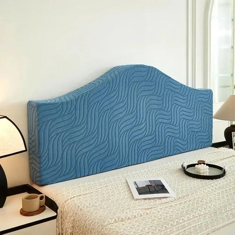 120/150/180/200/220 см Полный комплект изголовья кровати Однотонный защитный чехол для спинки кровати Пылезащитный чехол для изголовья Декор для спальни