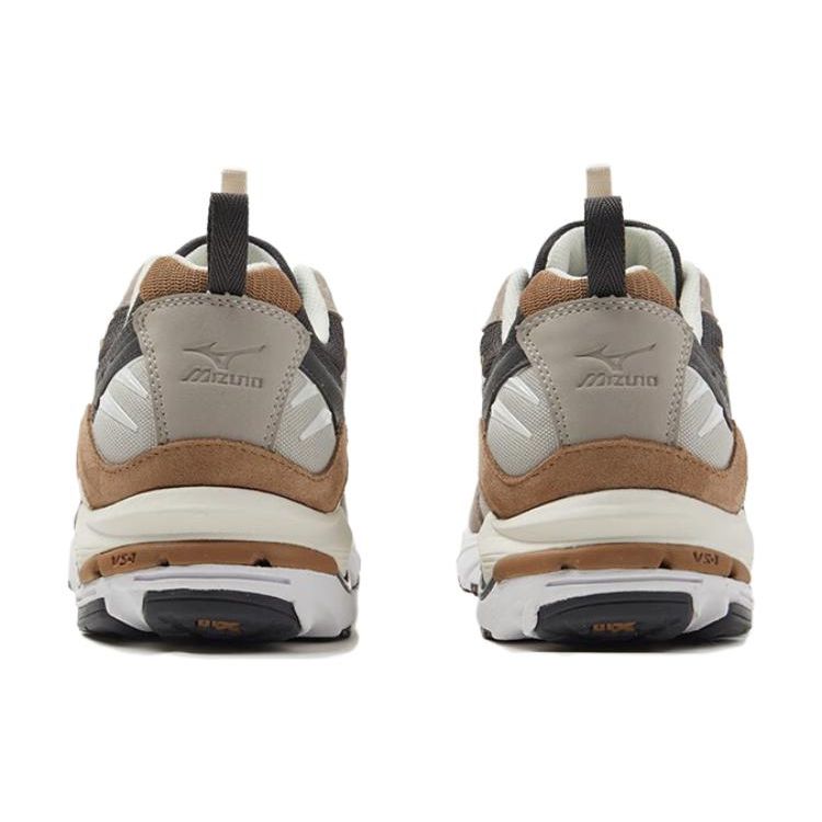 Mizuno Кроссовки унисекс Wave Rider 10 Silver Cloud Кремовые Белоснежные Тигровый Глаз D1GA222608