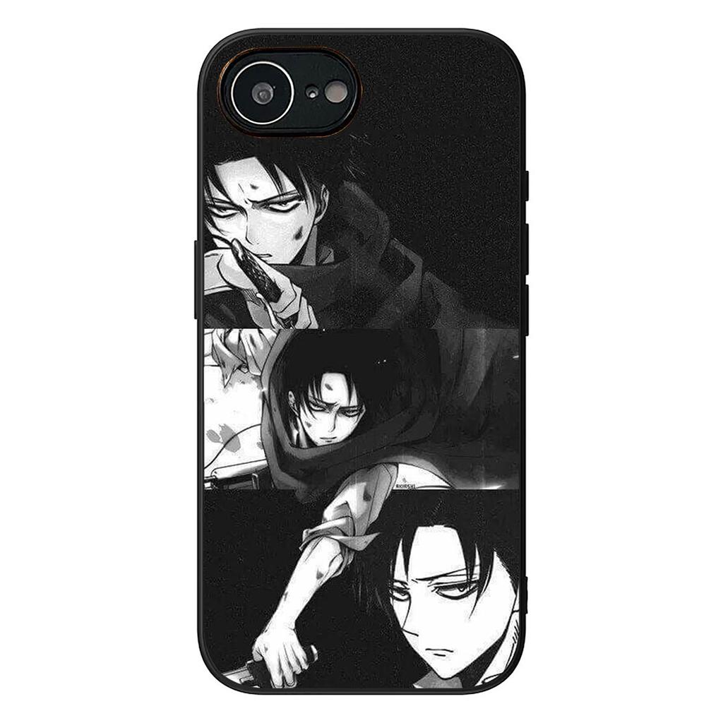 Чехол для телефона Attack on Titan Эрен Йегер Леви для Xiaomi Redmi Note 13 14 ProPlus Pro Plus 14C A4 13C Pro+ Note14 Защитный чехол
