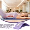 Lumbar Back Stretcher 4 Level Adjustable Lumbar Support Board Lower And Upper Back Cracker For Women Men Adults Athletes