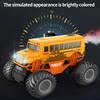 Автомобиль с дистанционным управлением, 1: 16 Школьный автобус с дистанционным управлением и светодиодными фонарями, имитирующий бездорожье