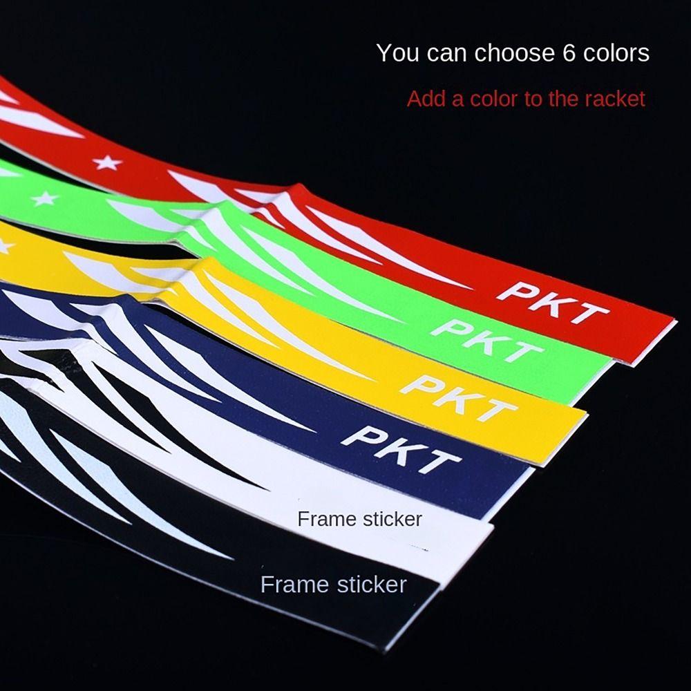 Self Adhesive Racket Frame Protector Anti-Friction Racquets Protective Sticker  Sport Equipment