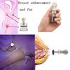 Присоска для тела, массаж сосков, стимулятор упражнений для груди, вакуумное всасывание, поддразнивание 