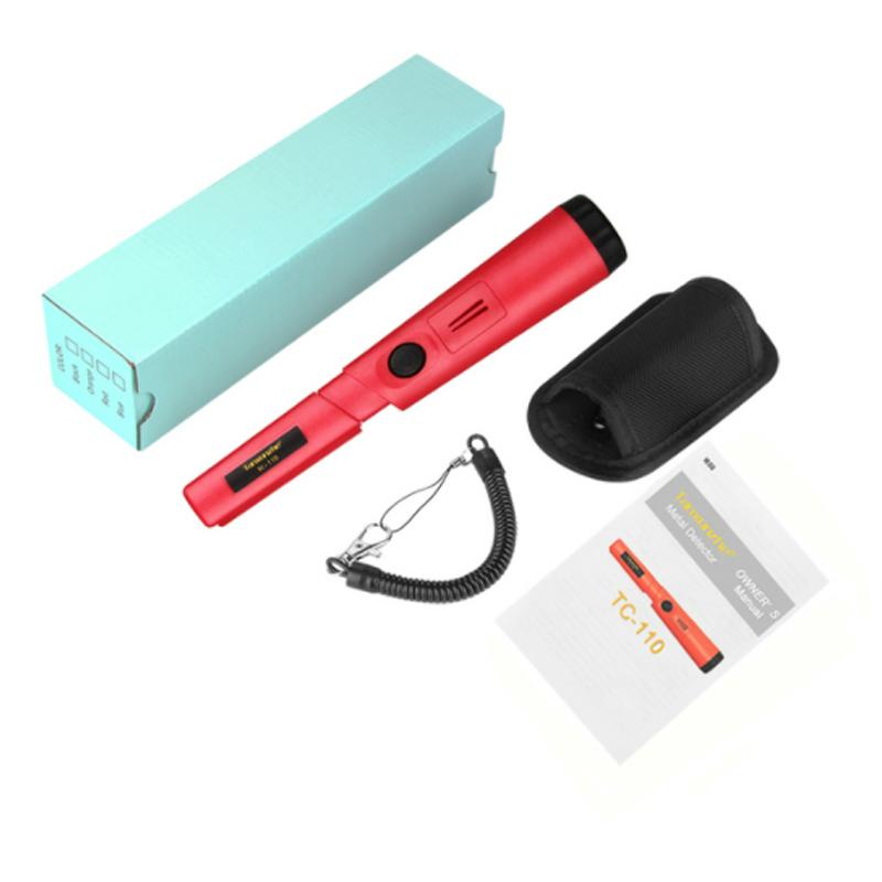 Новый портативный металлоискатель TC-110 Pinpoint GP, портативный 360-градусный позиционирующий стержневой детектор, водонепроницаемый браслет-указатель IP68