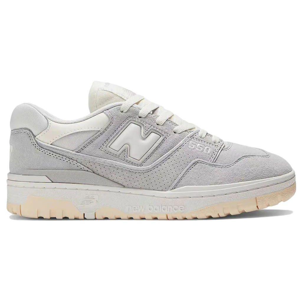New Balance Кроссовки унисекс 550 Rain Cloud Sea Salt Серо-Белые BB550SLB