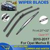 3 шт. Для Opel Meriva B 2010-2017 28" + 22"+ 16" Передние Задние Щетки Стеклоочистителя Лобовое Стекло Стеклоочиститель Окна Аксессуары