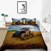 2023 Новый стиль 3D-печать Пододеяльник Highend Домашнее постельное белье Сельскохозяйственная машина King Size Постельные принадлежности Мягкое пододеяльник Роскошные комплекты постельного белья