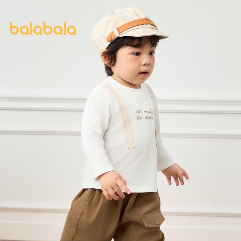 Детская футболка с длинным рукавом и мультяшным принтом Balabala