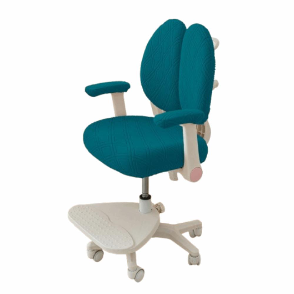 Водонепроницаемая вращающаяся накидка на стул Эластичная Защитная от грязи Накидка на детский стул Двойная спинка Дышащая Эластичная Защита сиденья