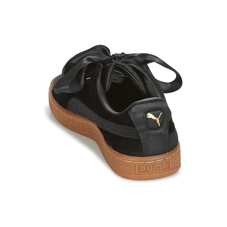 PUMA Basket Heart Vs Wns Black Womens 366731-03
